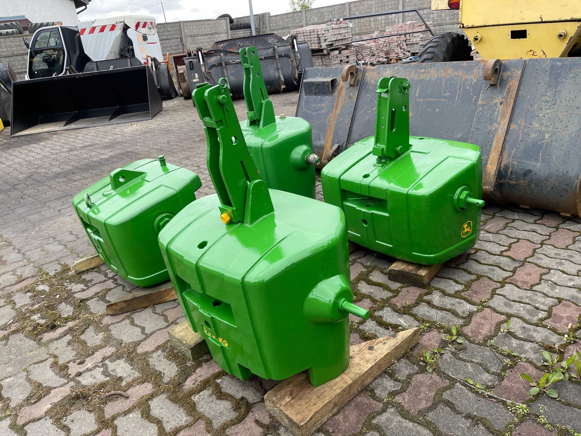 Obciążnik balast John Deere 900 KG z wieżyczką żeliwny Wysyłka