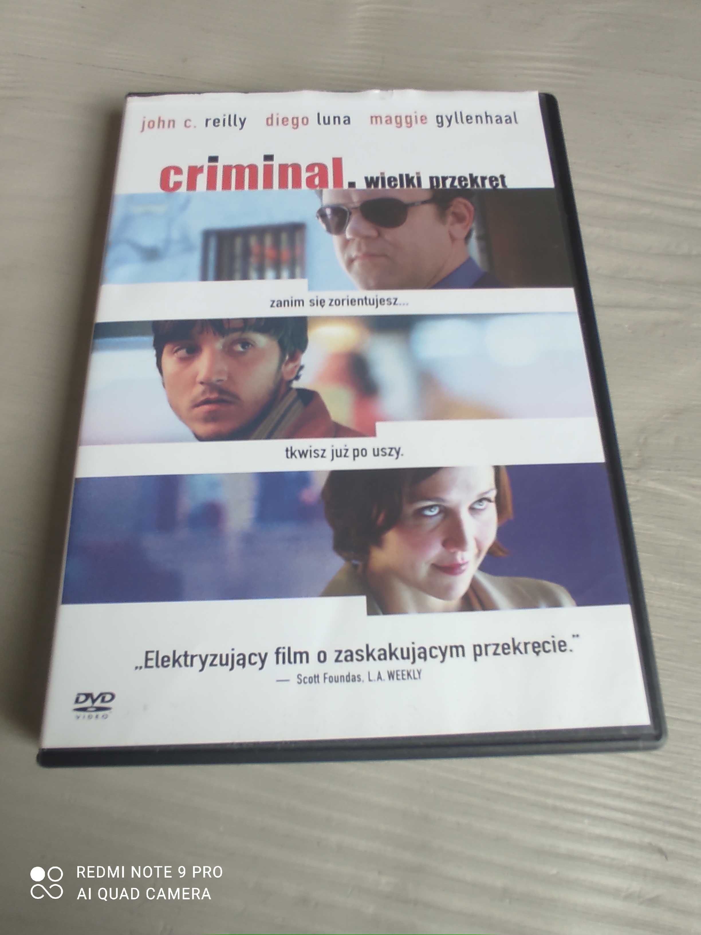 Criminal - Wielki przekręt - film DVD