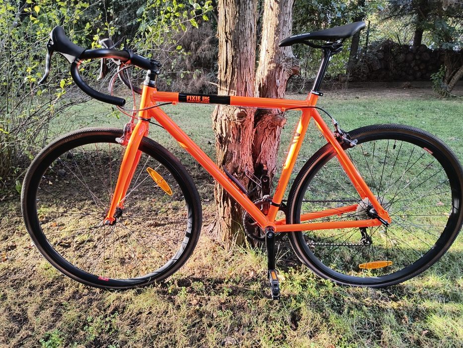 Gravel FIXIE FLOATER RACE 8S Shimano SORA 53cm