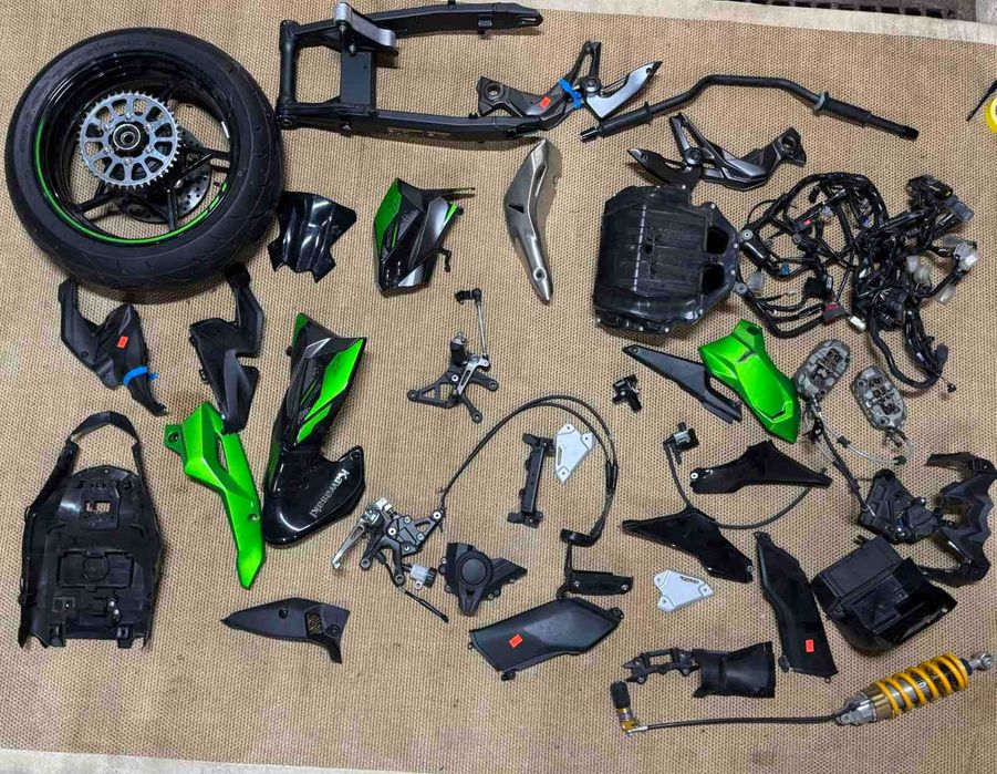 Пластик Kawasaki z900 2024