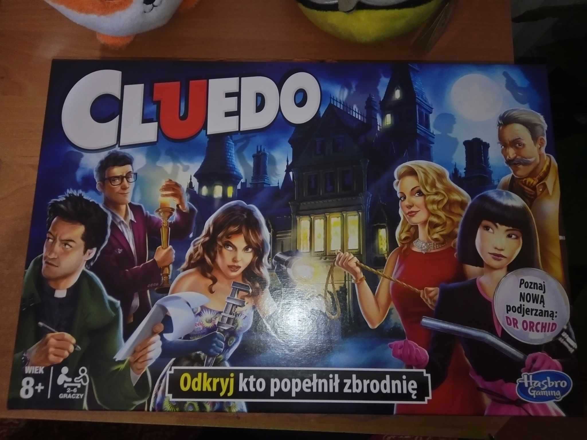 Gra planszowa Cluedo Nowa Edycja Hasbro odkryj kto popełnił zbrodnię