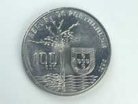 100 Escudos 1990 Cuproniquel Camilo Castelo Branco