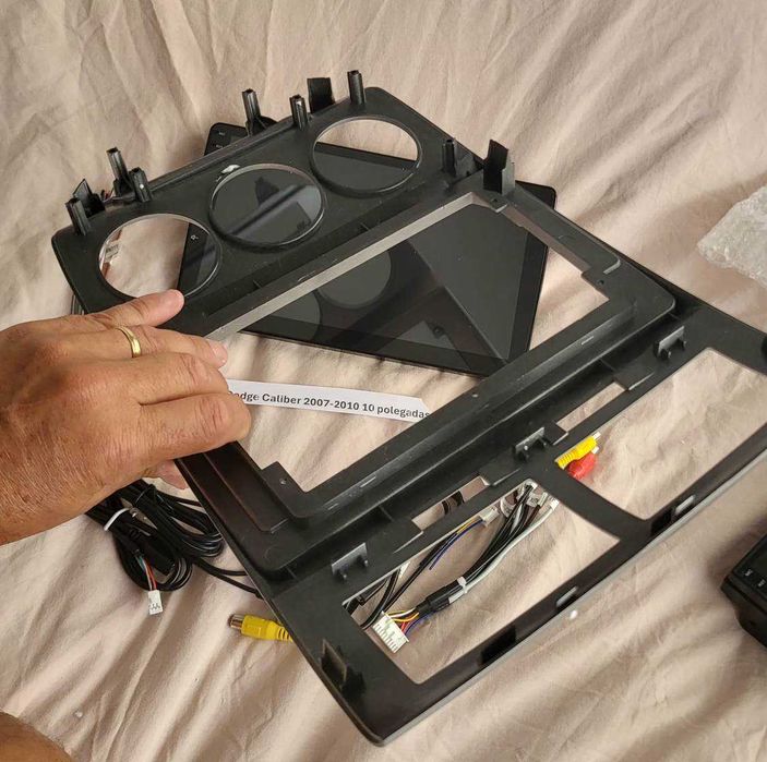 R50 - Auto Rádios Dodge Caliber 2007 a 2010 10 polegadas  android