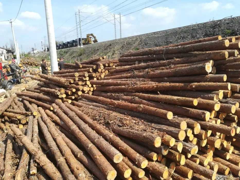Stemple budowlane nowe 3mb stojaki podpory drewniane słupki solidne