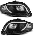 Reflektor kpl Black Soczewka Tuning Audi a4 b7 8e