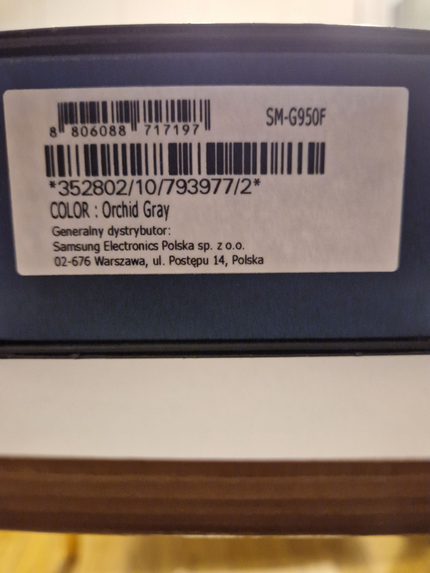 Samsung s8 sprawny, case, słuchawki, pudełko, pęknięty wyświetlacz
