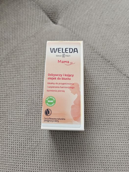 Weleda odżywczy i kojący olejek do biustu / masażu piersi