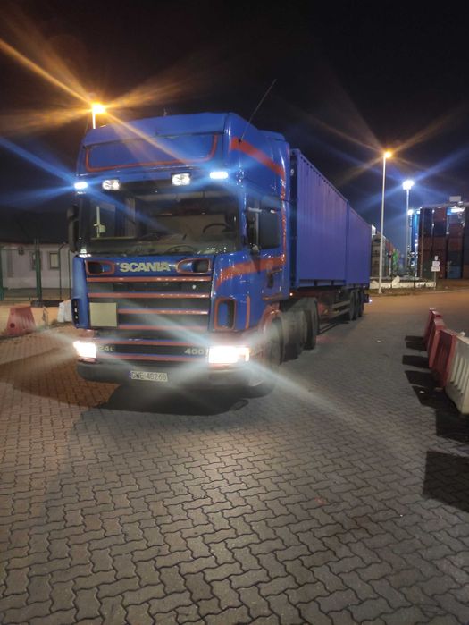 Scania 124 / 400 pusher