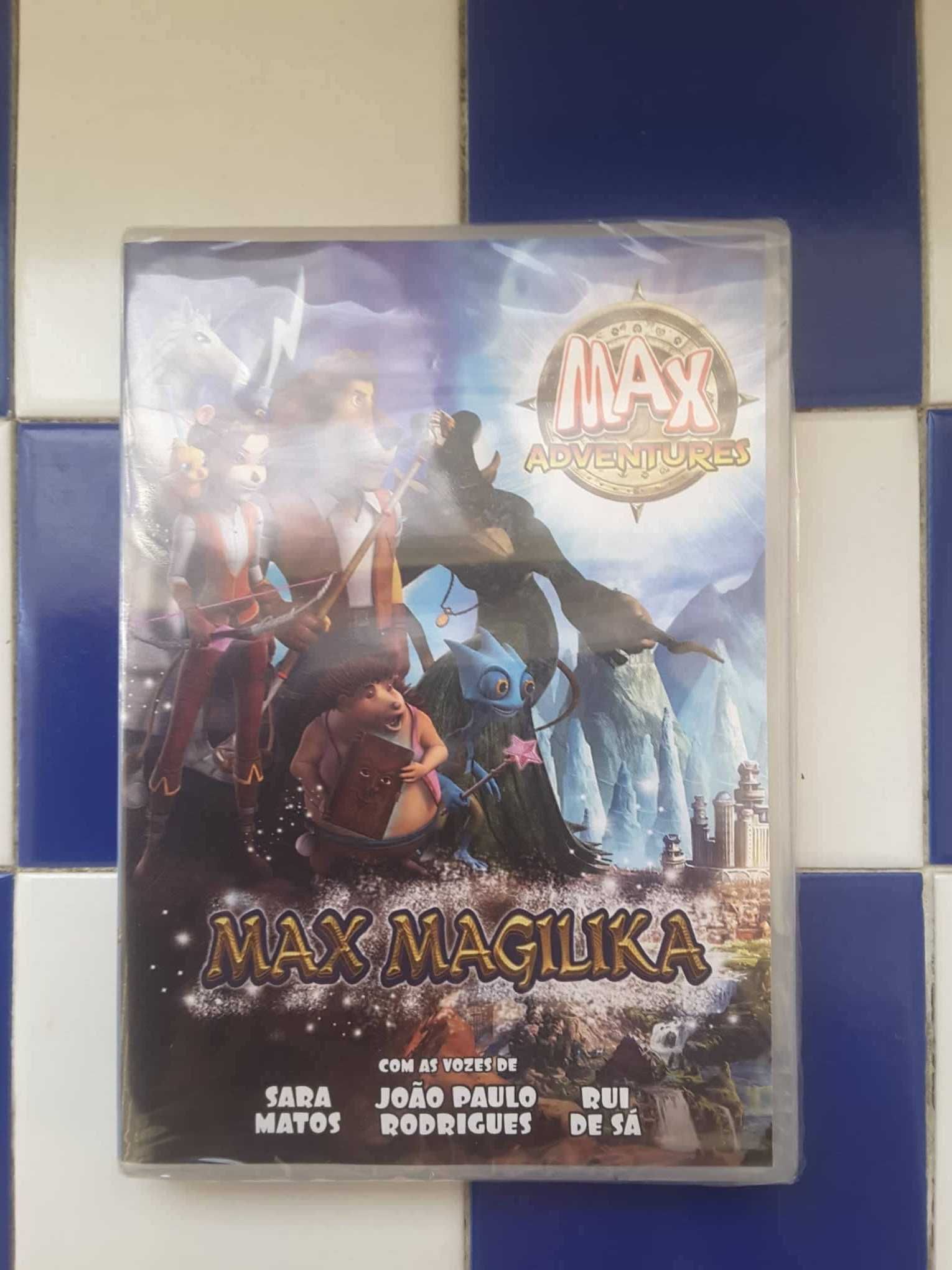 DVD Infantil "Max Adventures: Max Magilika" (NOVO, selado!)
