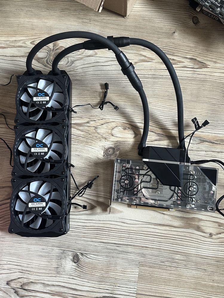 Відеокарта RTX 3080 10gb з водяним охолодженням