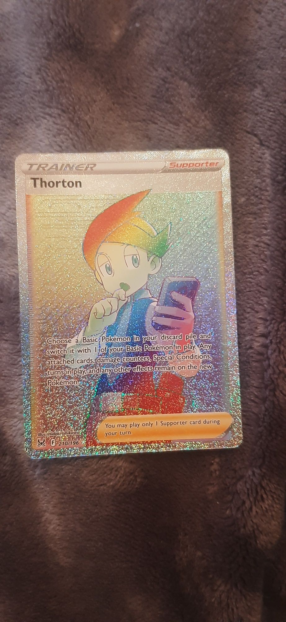 Karta pokemon thorton