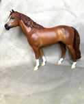 Breyer traditional custom Snowman schleich collecta