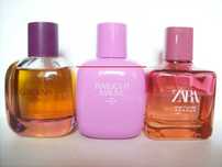 Zara Gardenia 90ml + Twilight Mauve 90ml + Pink Flambe Summer 100ml