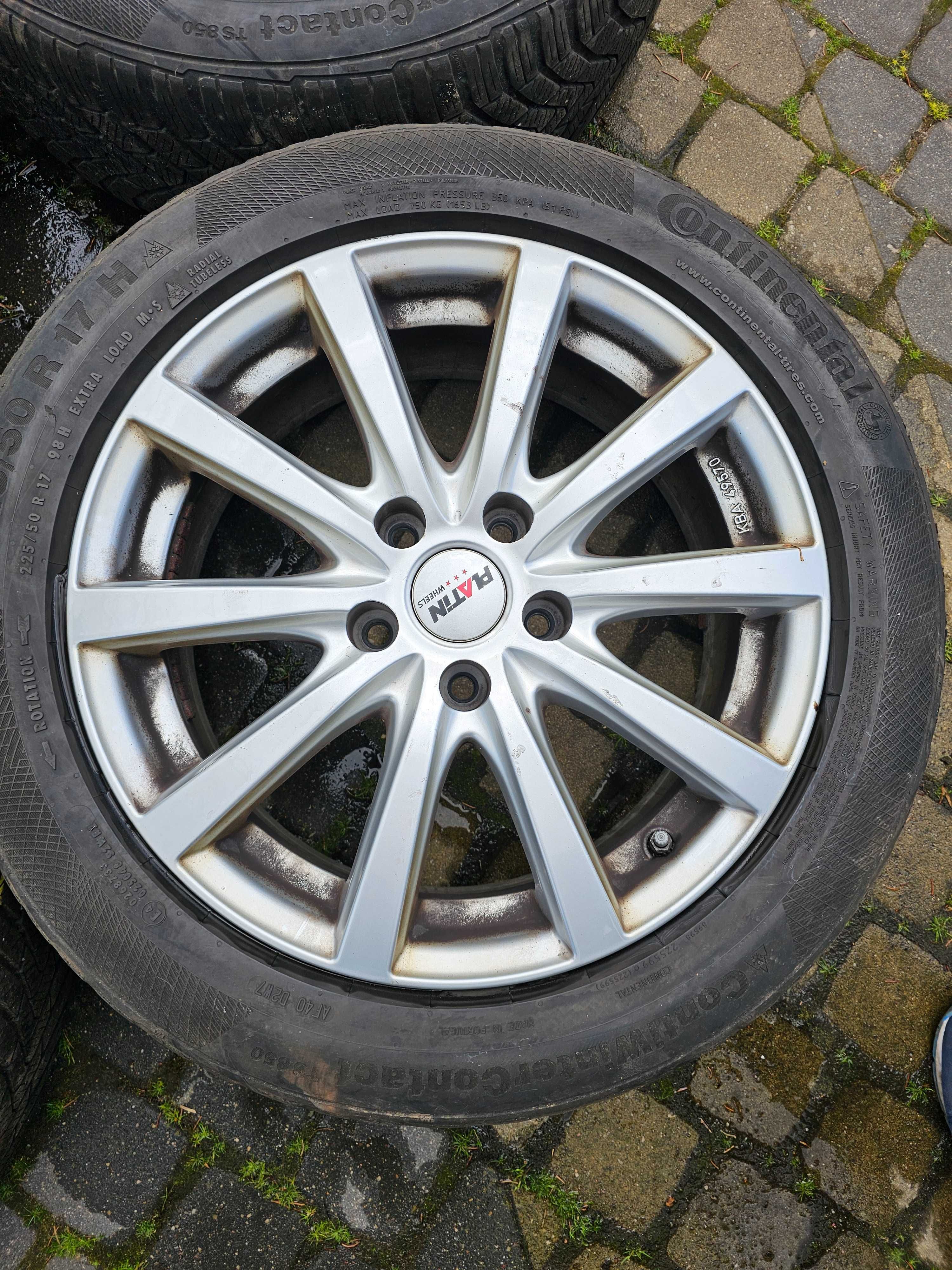 5x115 alufelgi opel 17"