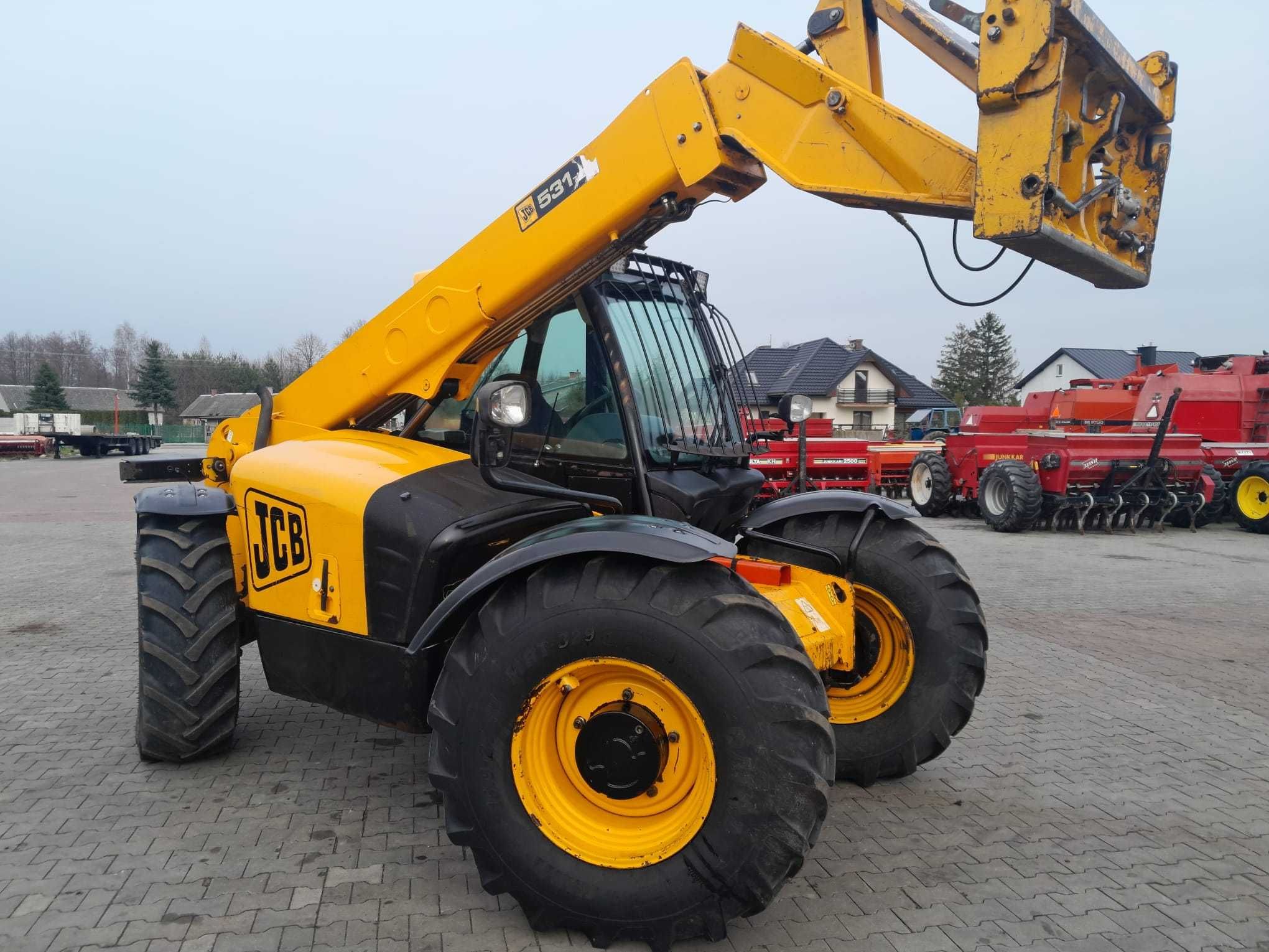 Ładowarka teleskopowa JCB 531 70.Super stan