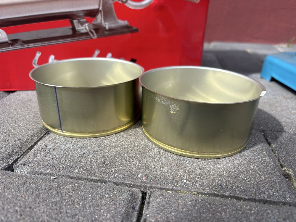 Puszkownica+nadziewarka+ 180 szt. puszek 300 g
