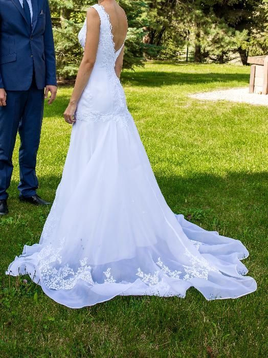 Wyjątkowa suknia ślubna rozmiar 36