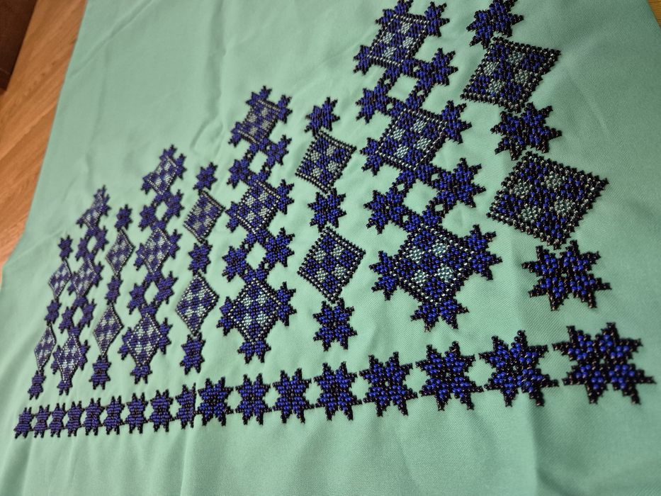 Вишите плаття заготовка з бісеру вишиванка сукня