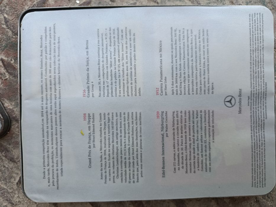 Coleção da Mercedes-benz Imans