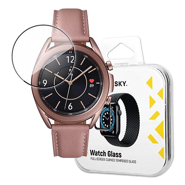 Szkło Hybrydowe do Samsung Galaxy Watch 3/41 mm czarny