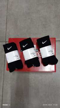Носки Nike  Cotton  Cushion Crew SX 7664  Dry-FIT x 3  всесезон