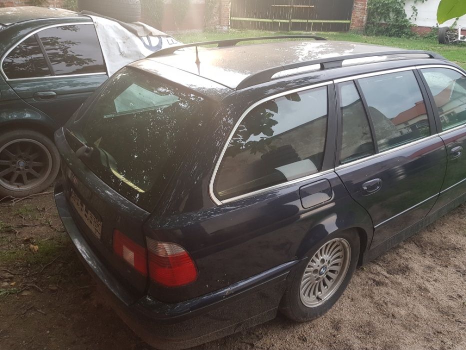 Części BMW E39 525i 2.5i M54 192KM Cała na części Orientblau Nappa