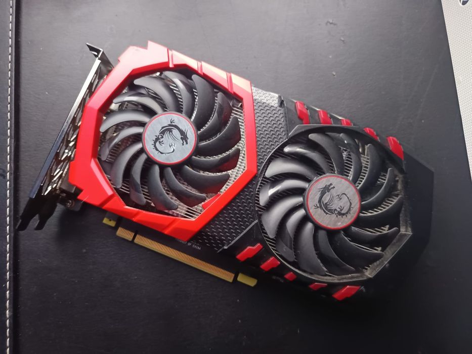 Sprzedam kartę graficzną GFORCE GTX1050 TI-MSI