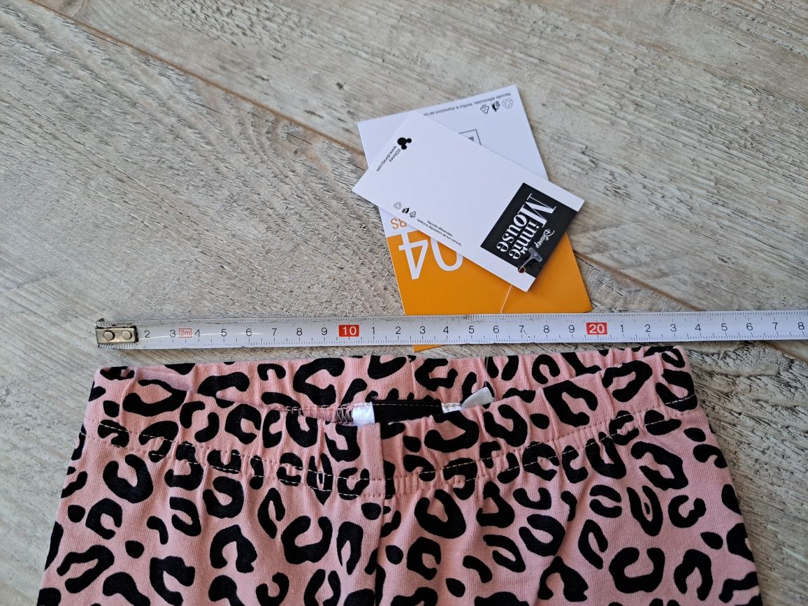 Zestaw t-shirty + getry - Myszka Minnie - rozm 104