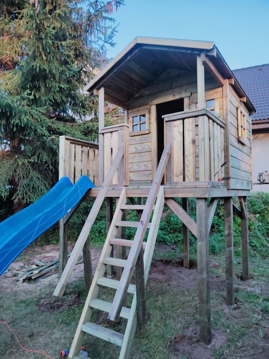 Domek dla dzieci huśtawka huśtawki