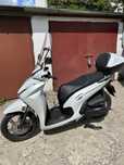 Skuter Honda sh350 NOWY! Bialy mat 2024 Polska 1100km gwarancja serwis