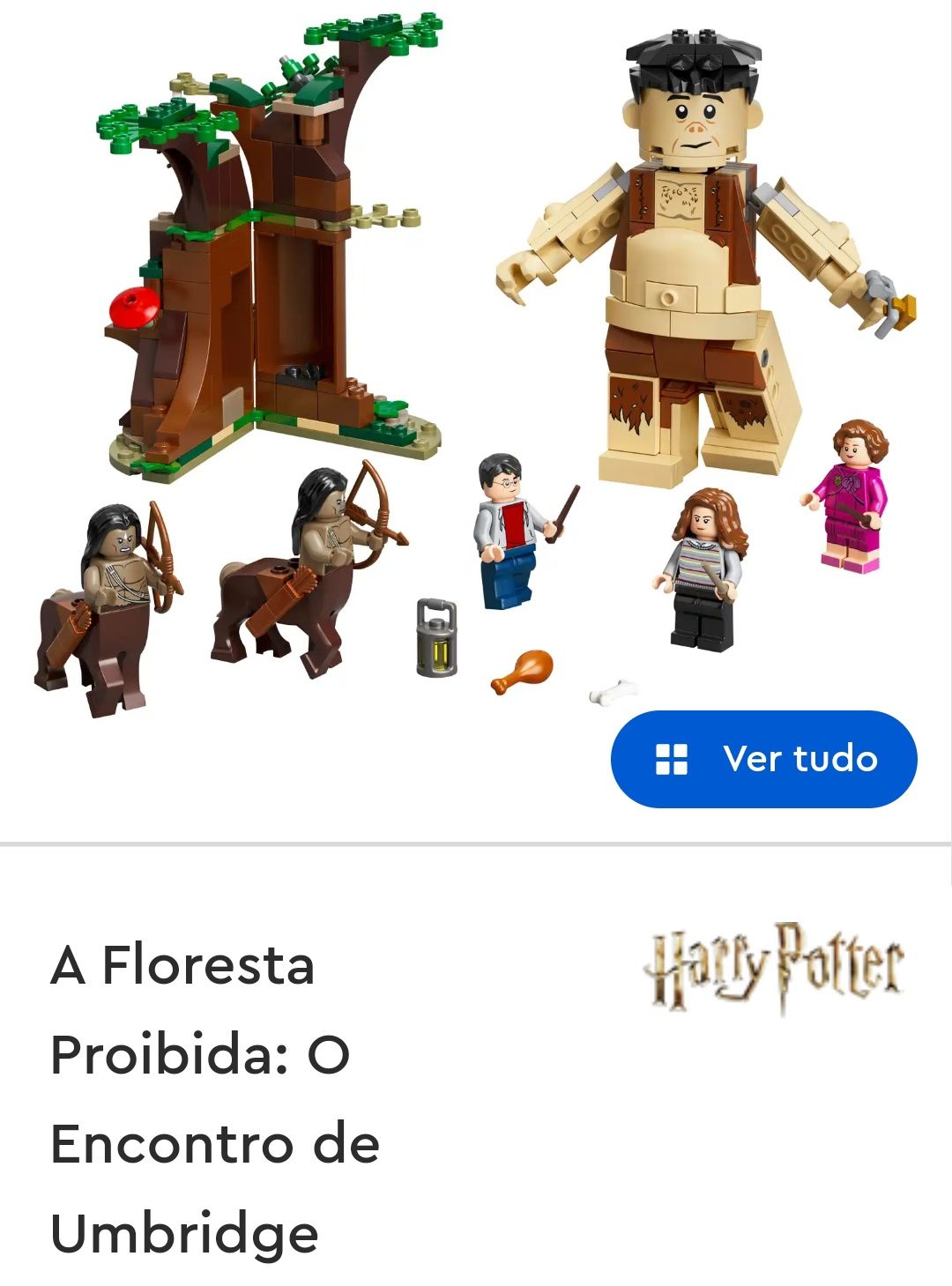 Lego Harry Potter A floresta perdida: o encontro de Umbridge