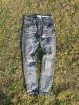 Spodnie jeansowe skinny slim Amicci Italy design premium stars