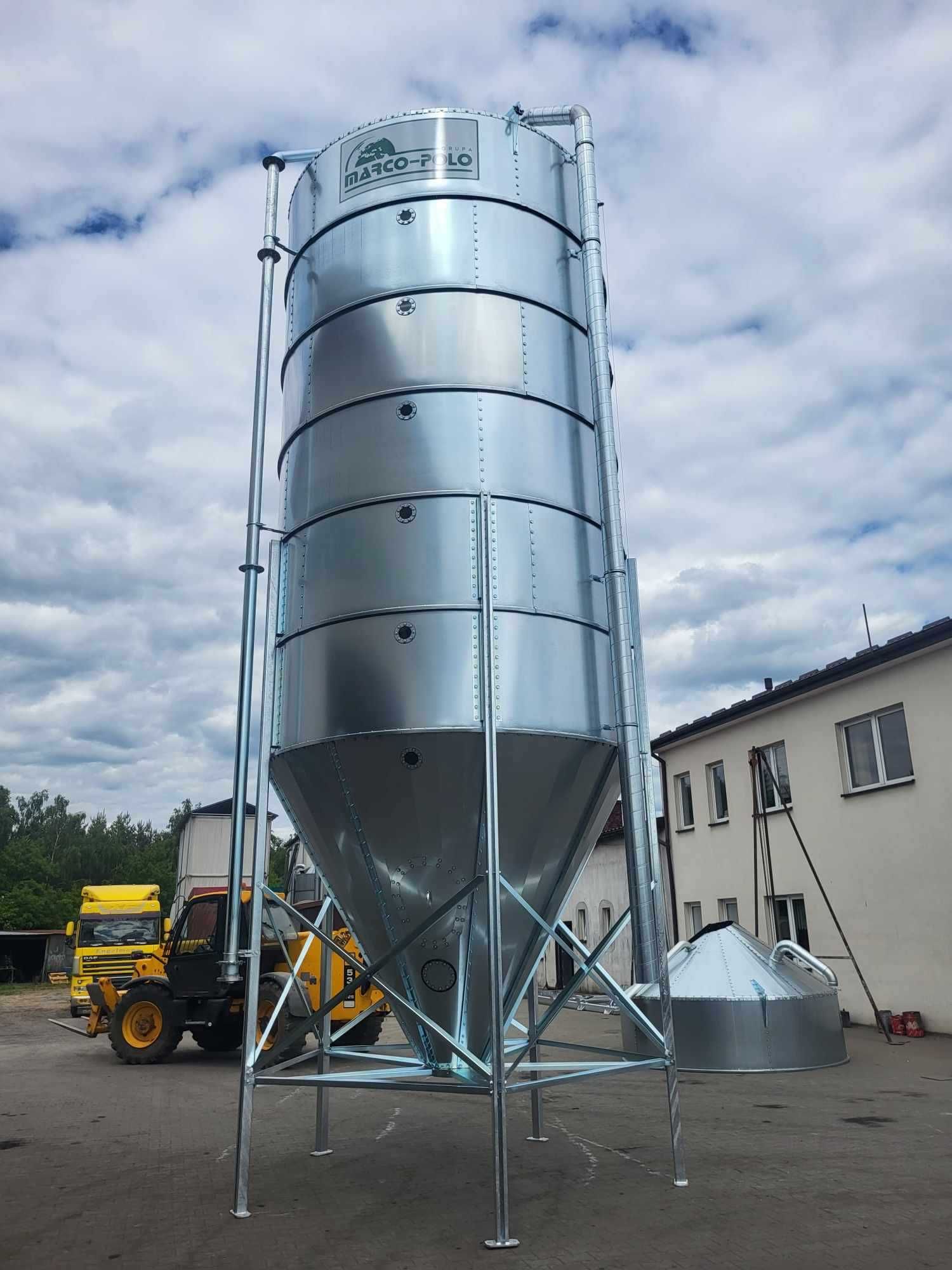 Silosy 30ton 38t 25t zbożowe SILOS nowy Marco-Polo z HDSem 1,5mm ocynk