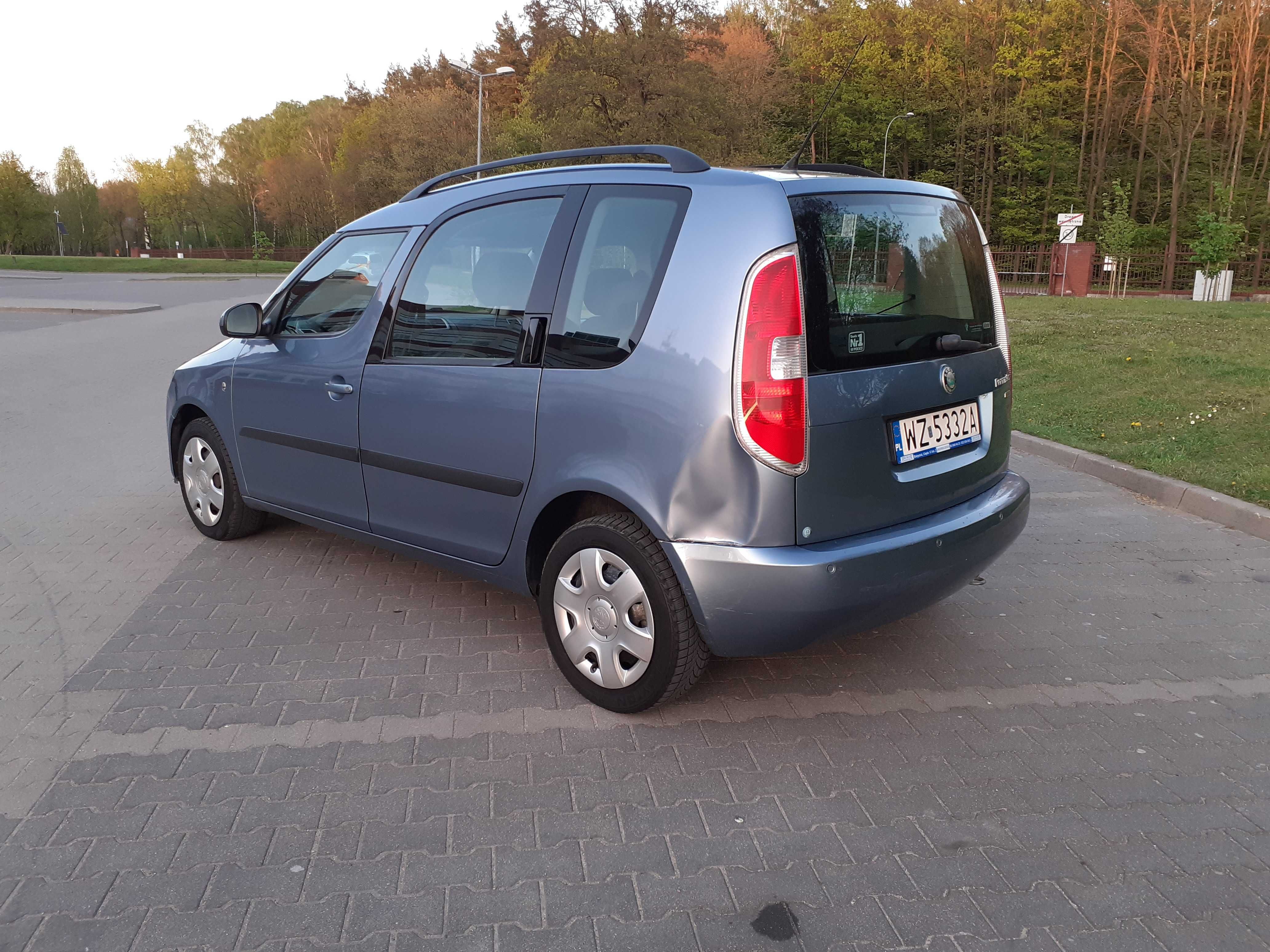 Skoda Roomster 1.6 salon Polska climatronic