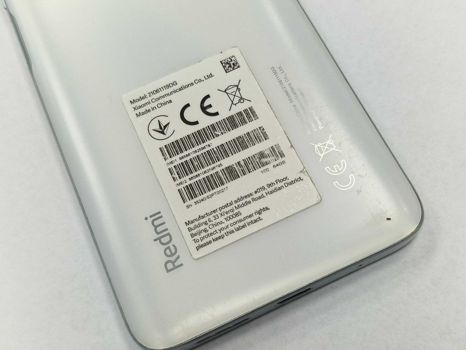 Xiaomi Redmi 10 4G 4GB/ 64GB/ Biały/ Grade B+ + ładowarka
