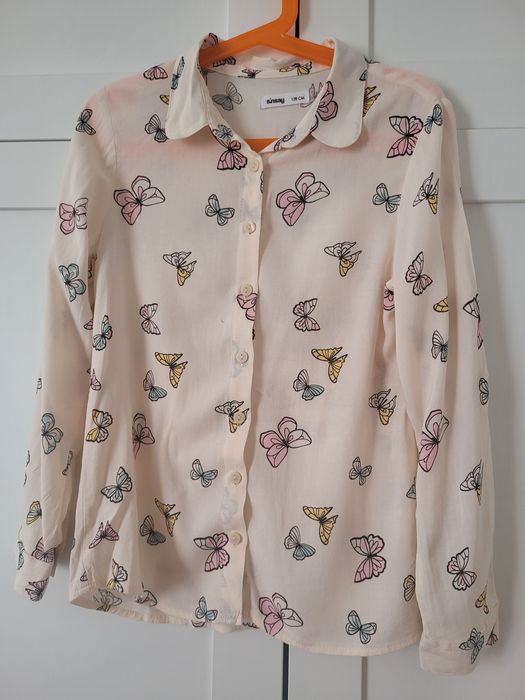 Koszula, bluzka dziewczęca 128