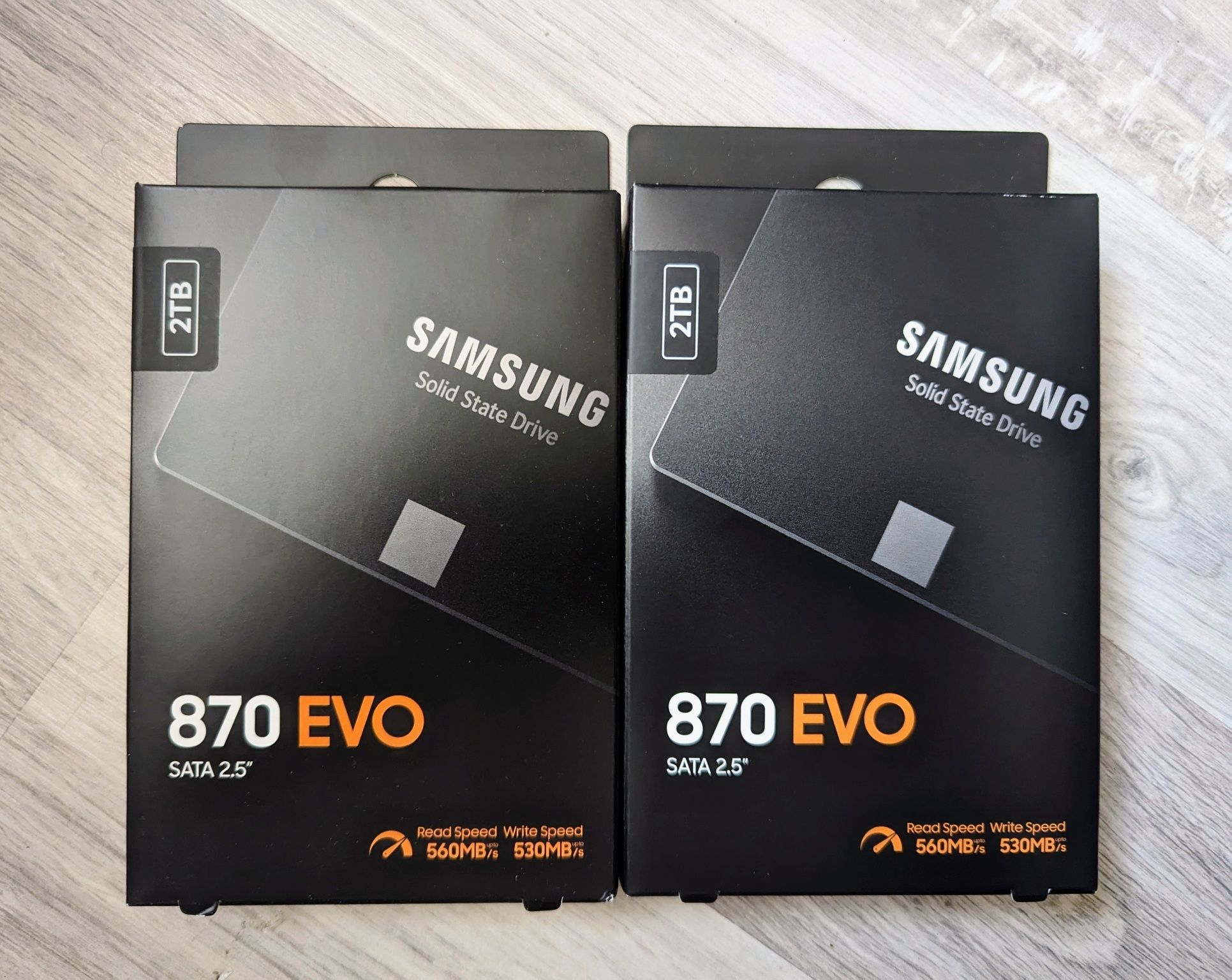 SSD накопичувач Samsung 870 EVO 2 TB (MZ-77E2T0B) + Гарантія