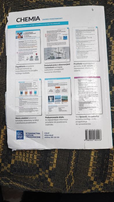 Chemia 1 Zakres podstawowy WSIP