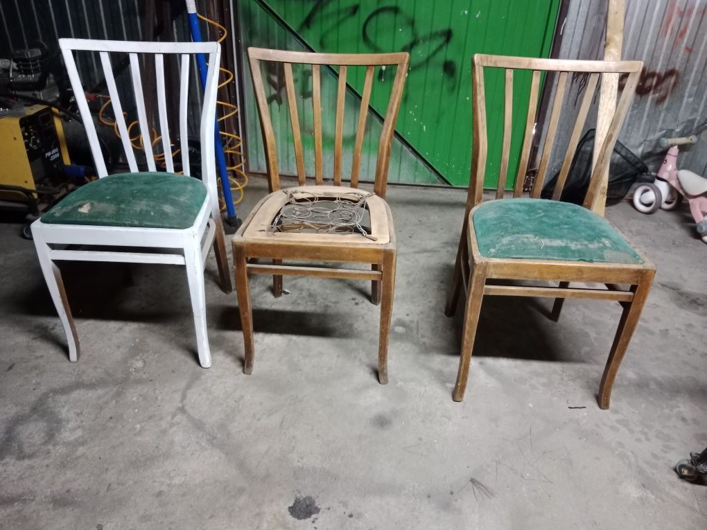 Krzesła prl Gościńskie fabryki mebli