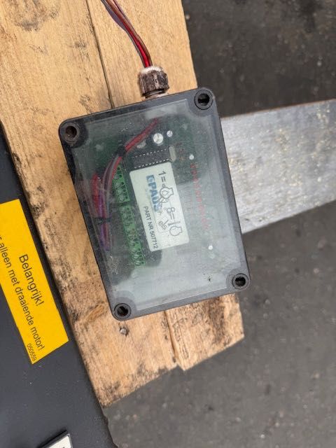 osprzęt kabiny do małej ładowarki paus orbitrol joystick komplet