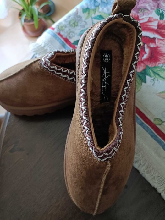 Sapato patufa camel da Stay