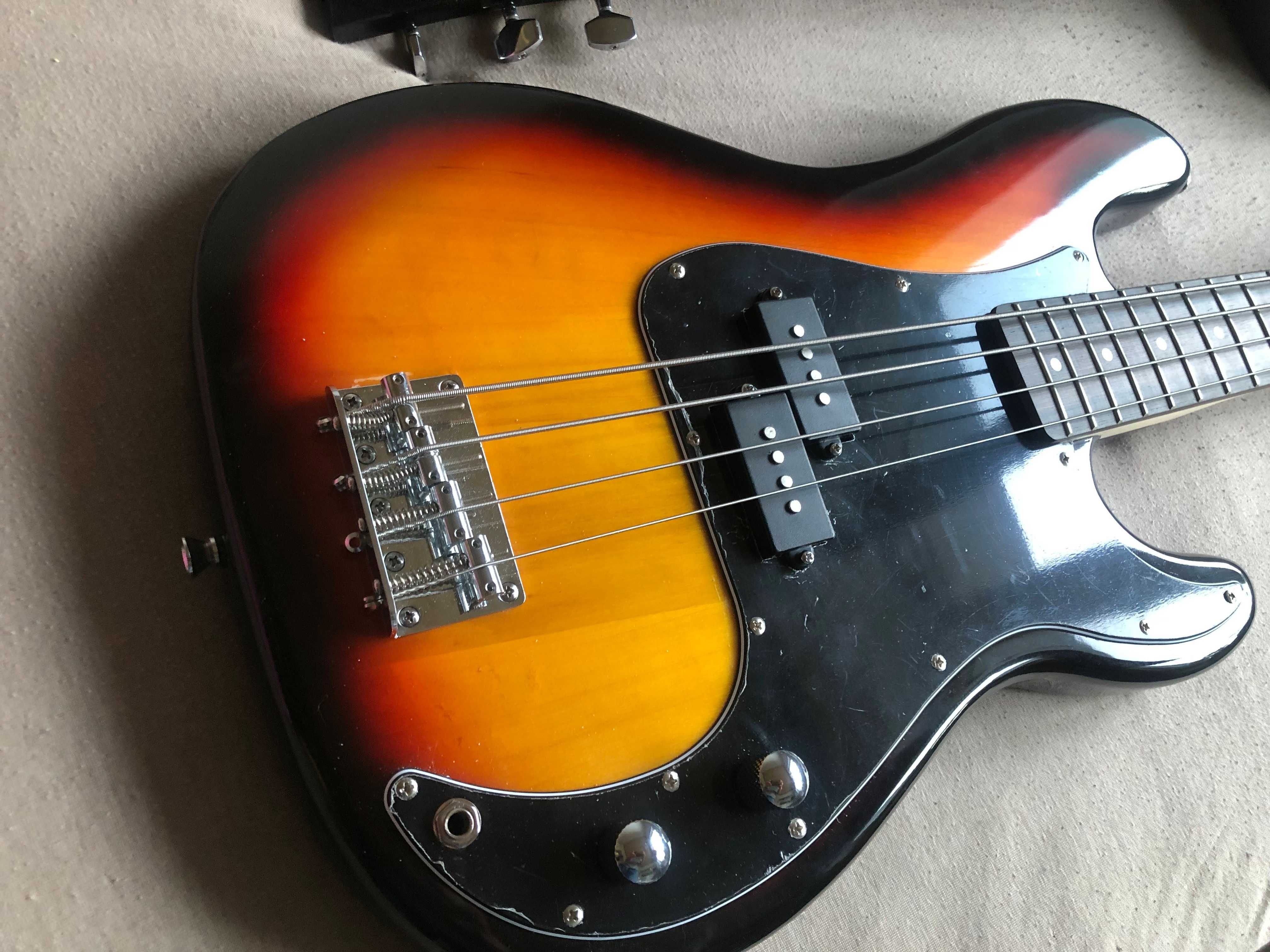 50%  ceny - gitara basowa, typ Precision, basówka, bass