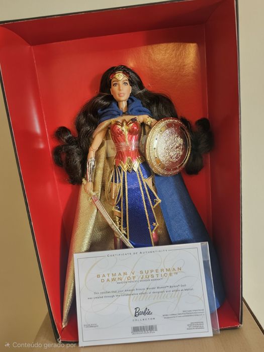 Boneca Barbie Mulher Maravilha -San Diego Comic-Con  2016 Apenas 5000