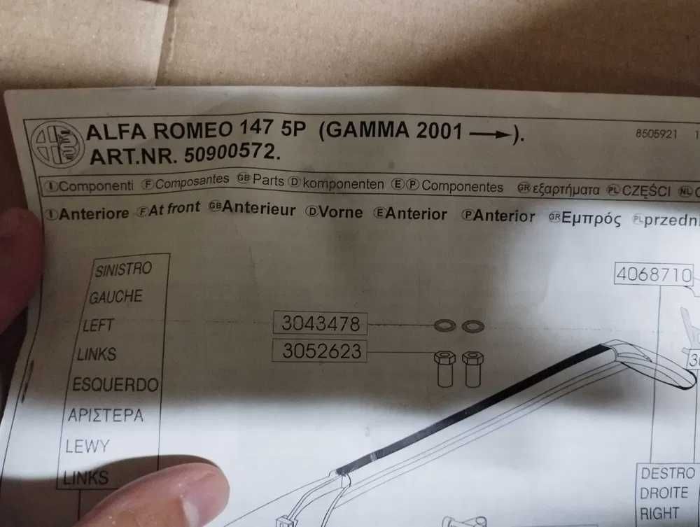 Barras Tejadilho - Alfa Romeo
