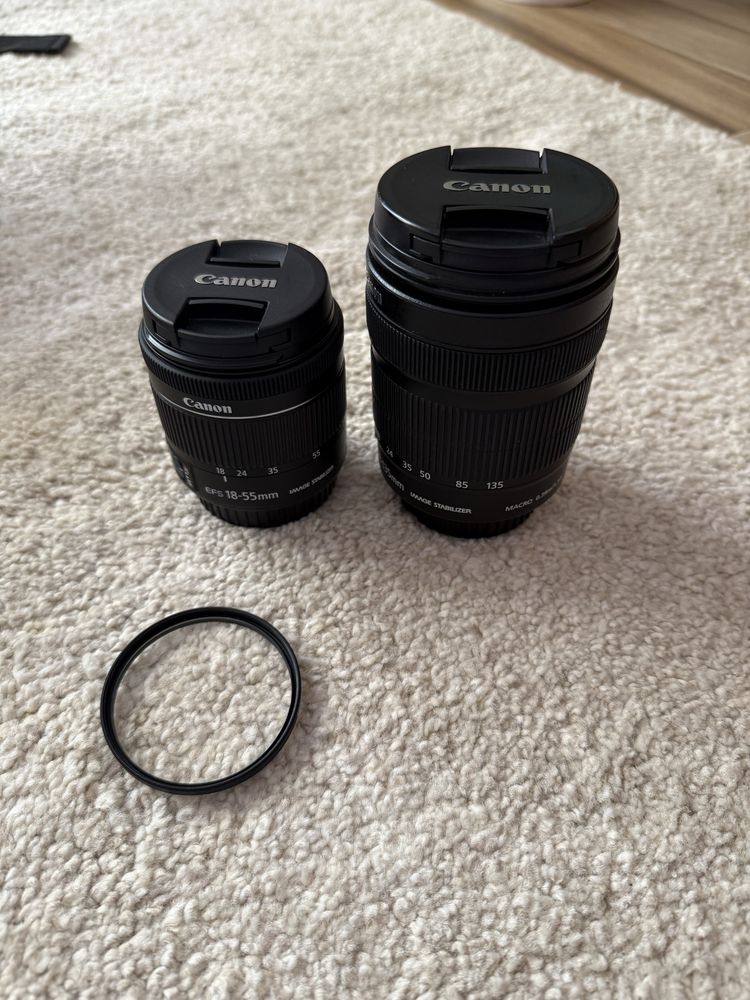 Canon 250d kit lentes