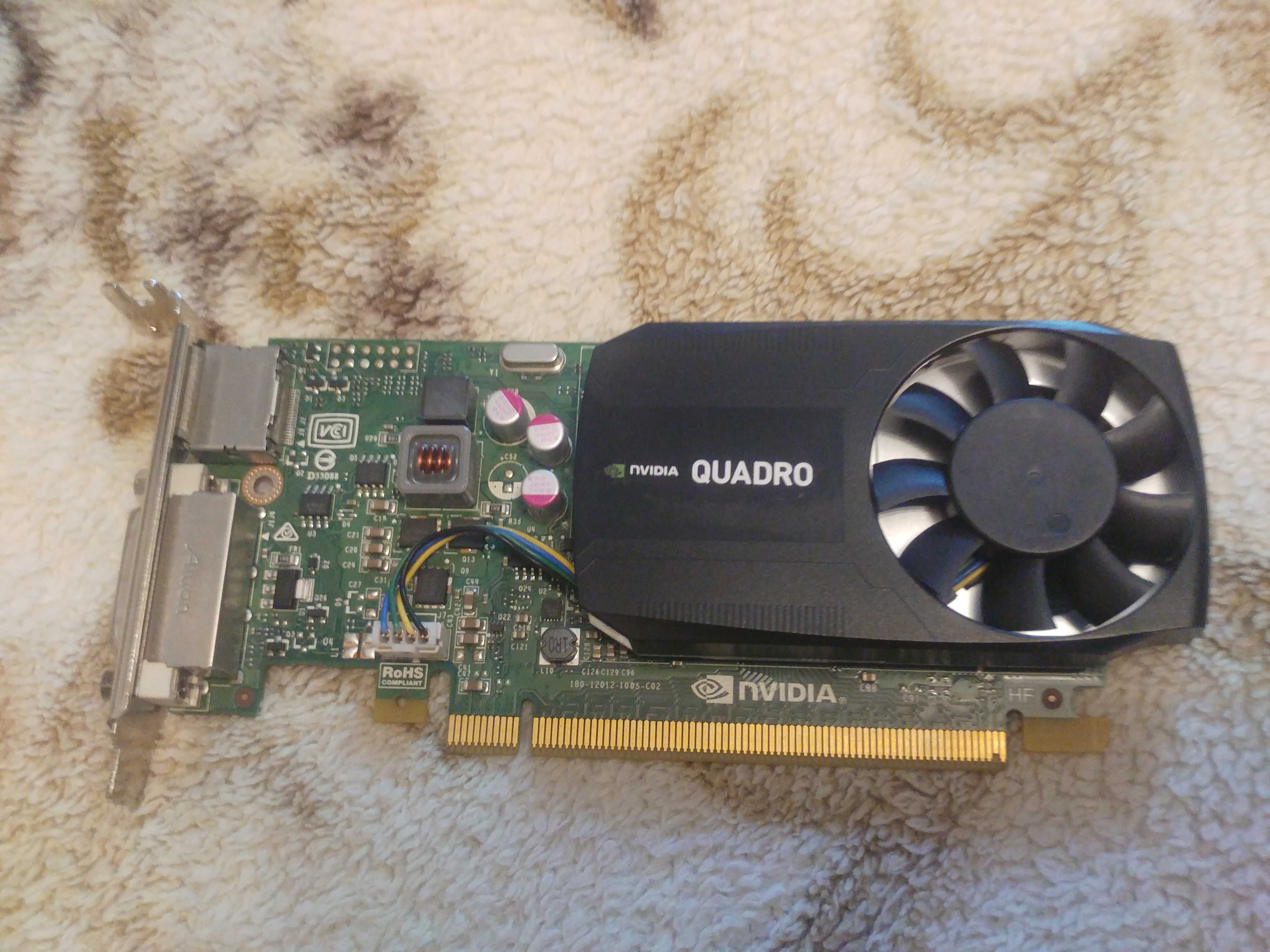 Видеокарта NVIDIA QUADRO K620 низкопрофильная