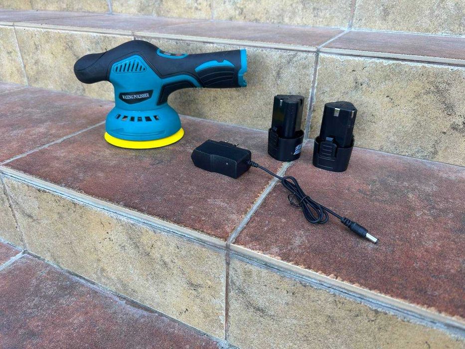 ‼️ Аккумуляторная полировальная машинка для полировки. 2️⃣ акб. Makita