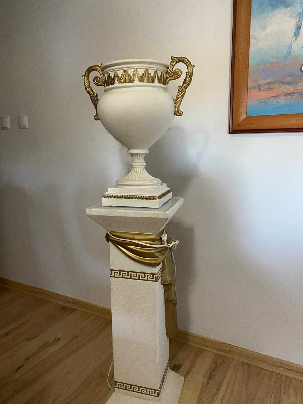 Duas Replicas Versace Peças decorativas com Iluminação