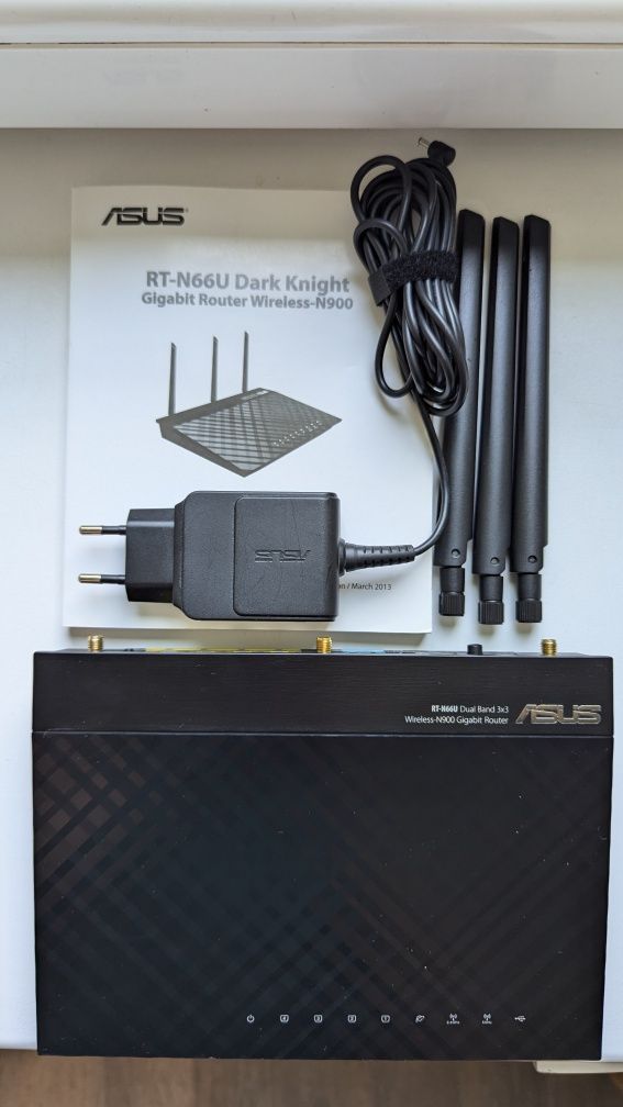 Роутер/маршрутизатор ASUS RT-N66U (2,4 та 5ГГц)