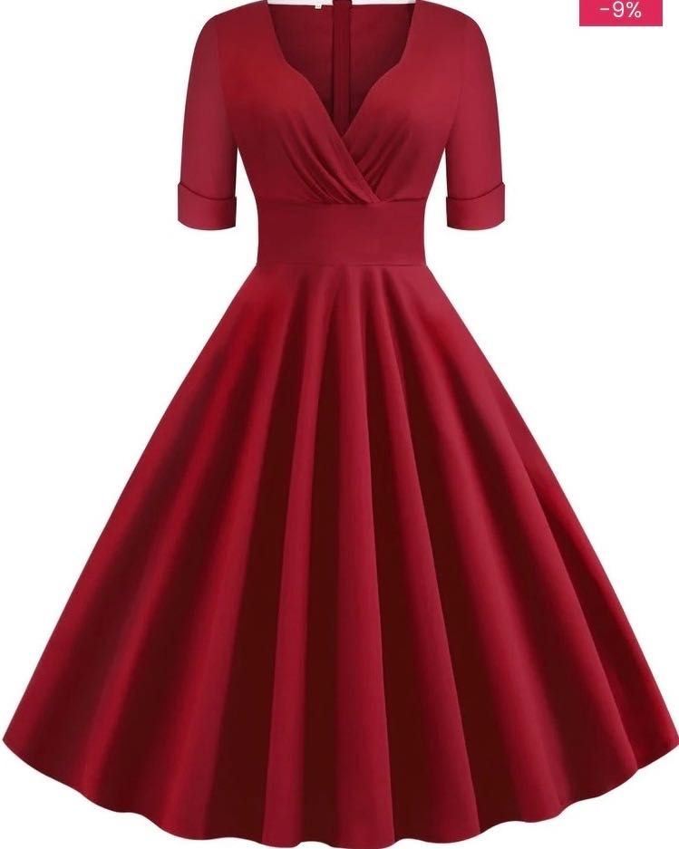 Vestido casamento/cerimónia/festa cor vermelho vinho Novo